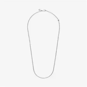 Pandora Cable Chain Necklace - Sterling Silver - Sz. 75 cm