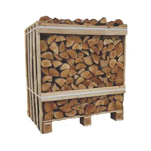 Snowdon Timber Kiln Dried Firewood Crate Hardwood Birch Logs (Full Bundle)