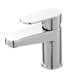 BATHWEST Basin Mixer Tap Hot and Cold Single Lever Basin Sink Mixer Tap Brushed Chrome