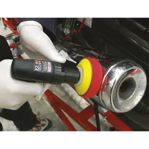 Sealey Air Polisher 75mm Mini With Adjustable Speed Control - Black SA722