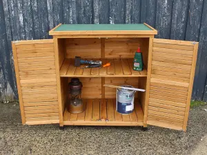 Wooden Garden Shed for Tool Storage