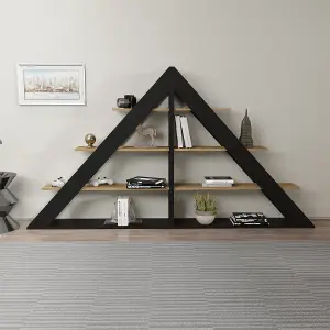 Decorotika Pisagor Corner Bookcase Shelving Unit