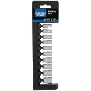 Draper 1/4" Sq. Dr. Metric Socket Set 10 Piece 50067