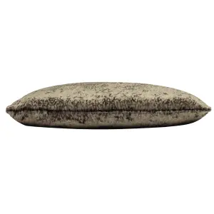 Kai Lynx Velvet Jacquard Feather Filled Cushion