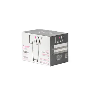 LAV - Bardi Classic Beverage Glasses - 370ml - Pack of 6