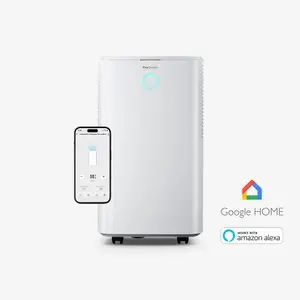 OmniDry 12L Quiet Dehumidifier with Max Extraction and Smart App Control