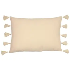 furn. Ashram Eye Tufted Tassel Feather Filled Cushion