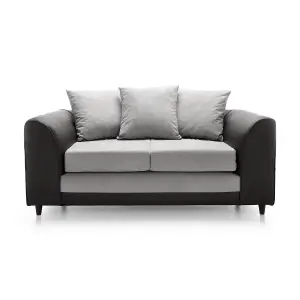 Dylan 2 Seater Sofa in Light Grey