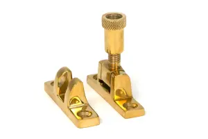 Brompton Brighton Fastener - Narrow (Square) - Polished Brass