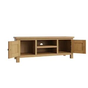 Clara Rustic Oak Large TV Unit