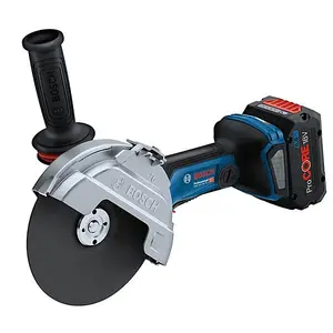 Bosch GWS 18 V-180 P 180mm 18v Brushless Angle Grinder BITURBO 7" + 3 Blades