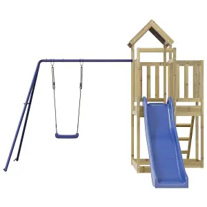 Berkfield Outdoor Playset Impregnated Wood Pine