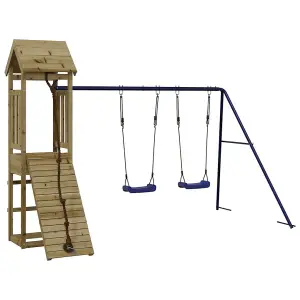 Berkfield Outdoor Playset Impregnated Wood Pine