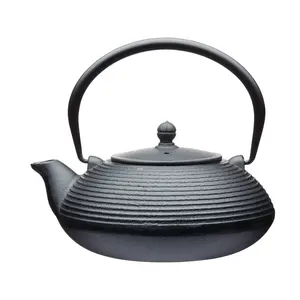 La Cafetire Cast Iron Japanese Teapot with Infuser Basket