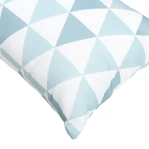 Set of 2 Outdoor Cushions TRIFOS Blue