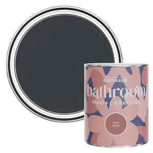 Rust-Oleum Anthracite (RAL 7016) Satin Bathroom Wood & Cabinet Paint 750ml