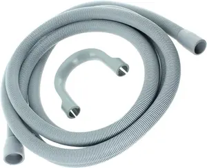 SPARES2GO Universal Drain Outlet Hose for Washing Machine Dishwasher (2.5M, 30mm / 22mm)