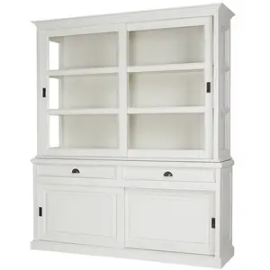 Jacksonport Display Cabinet White