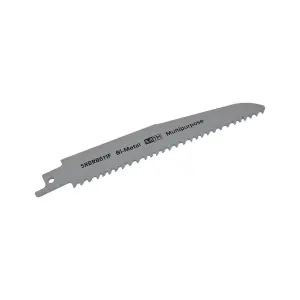 Reciprocating Saw Blade Multipurpose 150mm Length 5-8tpi - Bi Metal Pack of 5 by Ufixt