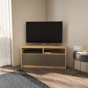 Decorotika Comero Corner TV Stand for TVs up to 43''