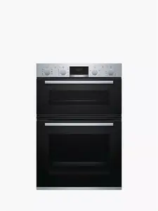 Bosch Series 4 MBS533BS0B Built In Electric Double Oven, Stainless Steel