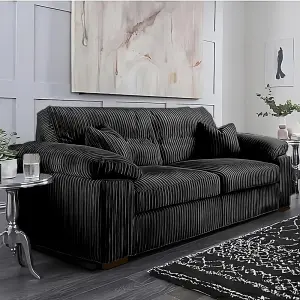 Capri Jumbo Cord Sofa, 3 Seater