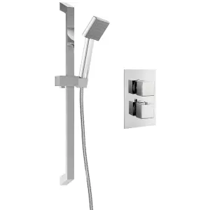 Venus Single Outlet Concealed Valve & Sqaure Slide Rail Kit