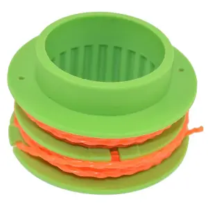 EGO Grass Strimmer/Trimmer Spool and Dual Line 2.4mm x 4.5m Twisted Line by Ufixt