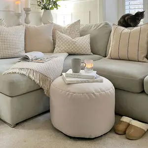 rucomfy Barley Pouffe Beanbag - Natural