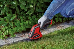 Einhell Cordless Grass And Bush Shears 3.6V 2 Quick-Change Blades for Grass and Hedges Rechargable GC-CG 3,6/70 Li WT