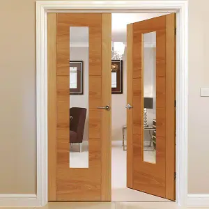 Mistral Oak Glazed Internal Door