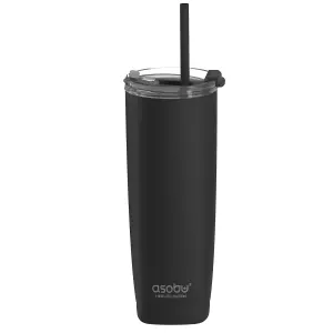 Aqualina Stainless Steel Insulated Tumbler 600ml Black