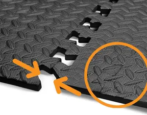 Interlocking Exercise EVA Foam Gym Mat