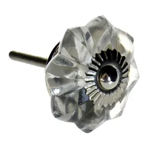 Nicola Spring - Glass Cabinet Knob - Star