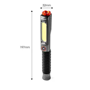 Nebo Big Larry Pro 3.7V Cordless Integrated LED Rechargeable Work light, 600lm