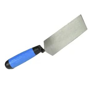 2in 50mm Margin Grout Trowel Concrete Plastering Tool With Soft Grip Handle