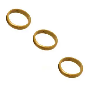 Sear Plastic Bangle Loop Balloon Weight Gold (One Size)