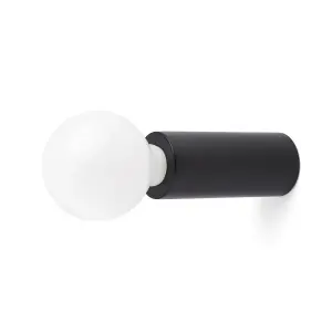 Luminosa Ten-140 Wall Light Black, E27