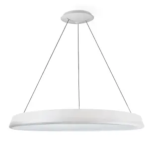 Luminosa Lizer LED Pendant Light 48W 2884Lm 3000K White