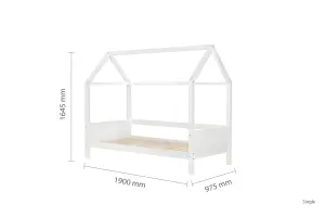 Birlea Home Single Bed Frame In White