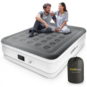 Cosi Home King Size Air Bed Built-in Electric Pump and Pillow