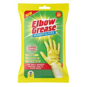 Elbow Grease Washing Glove Yellow (M)