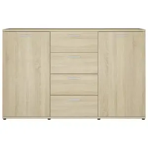 Andile 35.5Cm Wide 4 Drawer Sideboard Sonoma Oak