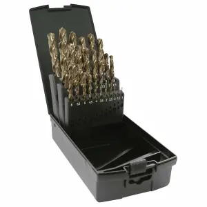 DART 25 Piece HSS TiN Coated Twist Drill Set