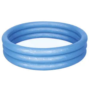 Bestway Plain PVC Inflatable pool (W) 1.02m x (L) 1.02m