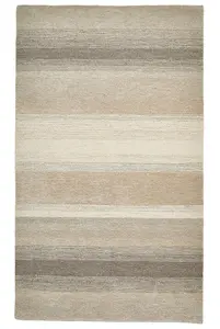 Natural Handmade Luxurious Modern Plain Wool Abstract Rug For Bedroom & Living Room-120cm X 170cm