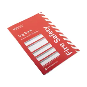 Red Fire Safety Log book - Firechief