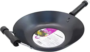 Non Stick Cooking Wok Double Heat Resistant Handles For Safety Kitchen Tool 30Cm