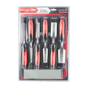 Bevel Edge Wood Chisel Set 7pcs