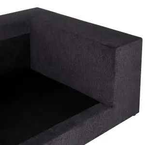 3 Seater Sofa Black GLORVIKA II